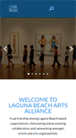 Mobile Screenshot of lagunabeacharts.org